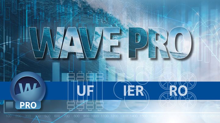 Model of connected ultrafiltration elements, reverse osmosis elements, and ion exchange beds in WAVE (Water Application Value Engine) modeling software