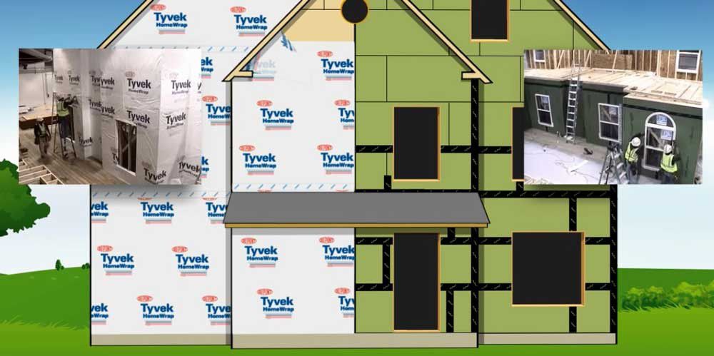 TYVEK® Building Wraps VS. ZIP SYSTEM® Wall Sheathing | DuPont™ Tyvek ...