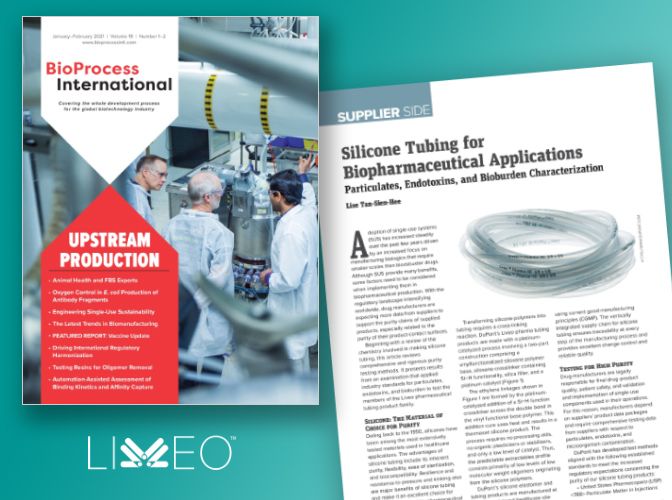 杜邦™ Liveo™ 文章涵盖了有关微粒、内毒素和生物负载表征的测试。