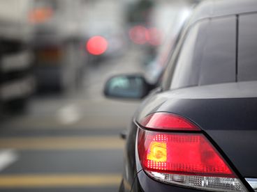 Sedan brake lights