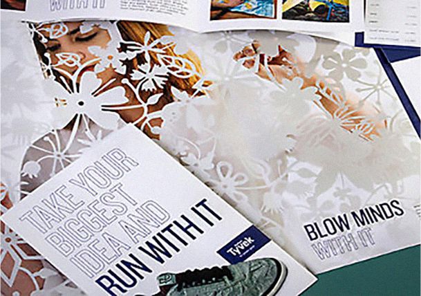 Campionario di Tyvek for Graphics