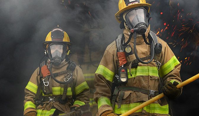 Firefighters rely on DuPont™ Nomex® to meet all NFPA standards
