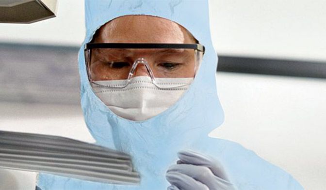 Tyvek® Micro-Clean® -- breathable, lightweight, and durable