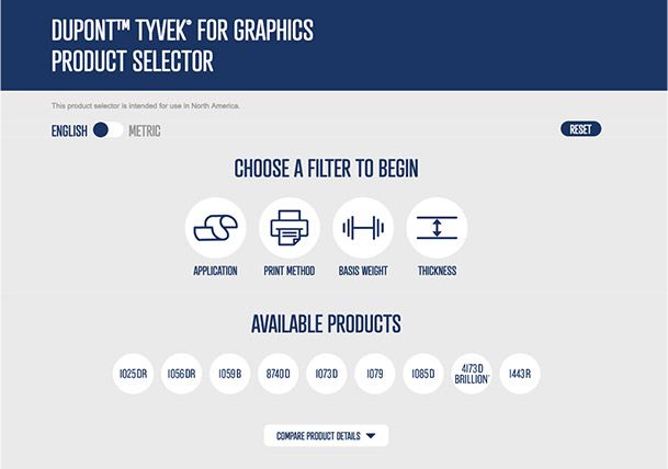 Tyvek® Selection Guide