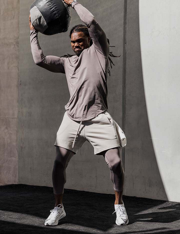 Lightweight ASRV apparel made with Kevlar® standing up to a tough workout