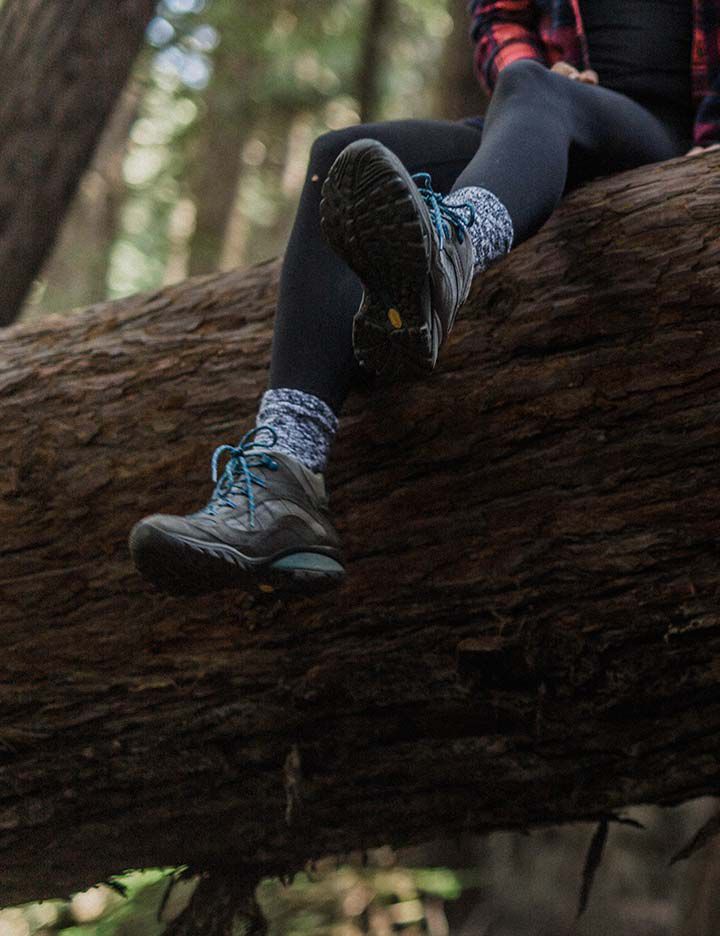 A pair of socks made by Cameo Socks that features Kevlar® 