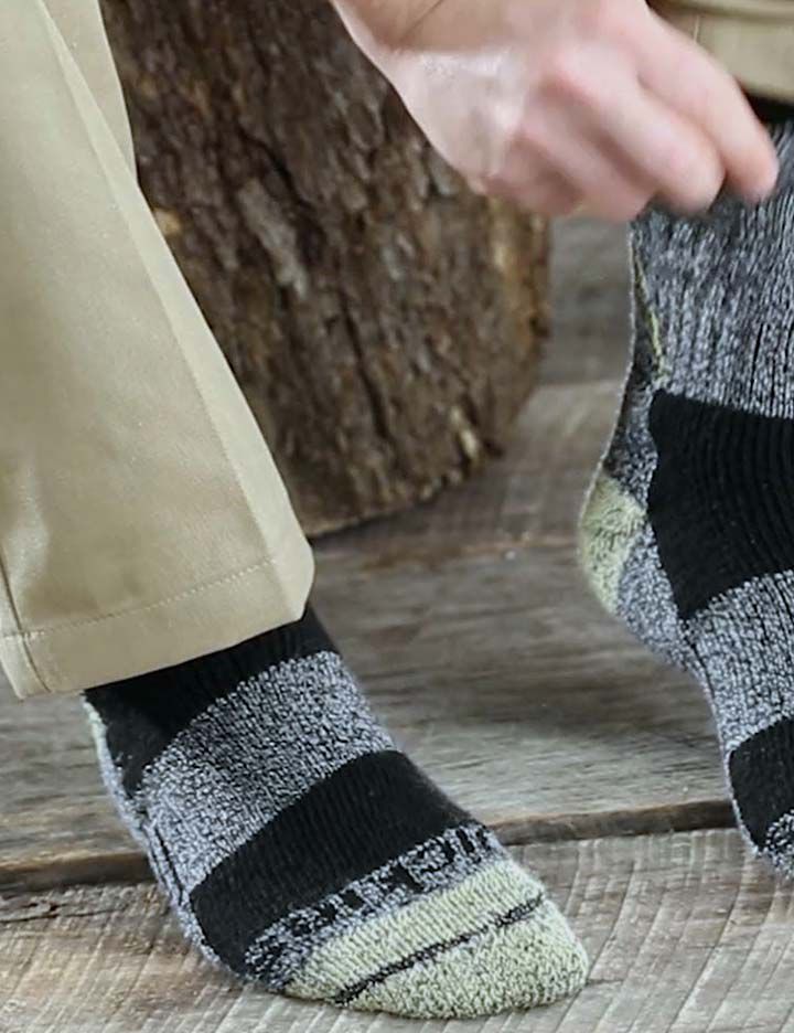 Dickies袜子具有韧性和舒适的kevlar®