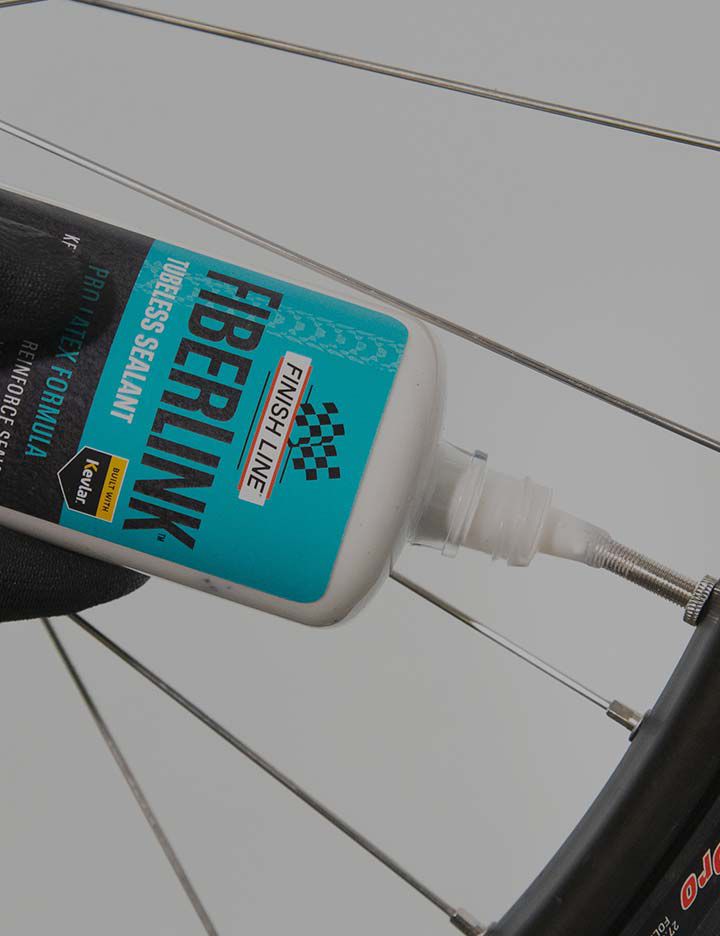 Kevlar® fibers adding durability and strength to Finish Line tire sealant