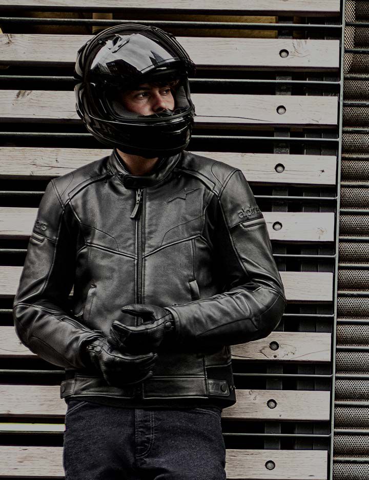 Kevlar®在alpinestars男士摩托车夹克中提供保护