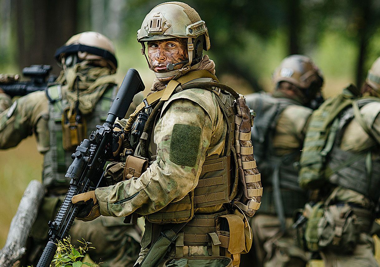 Military Body Armor Made with Kevlar by DuPont Life Protection