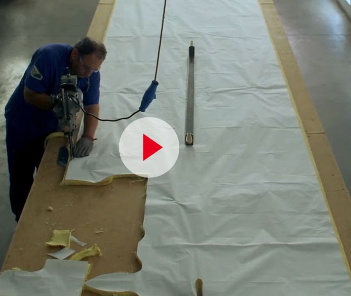 Video demonstrating Kevlar® body armor that military and law enforcement personnel rely on