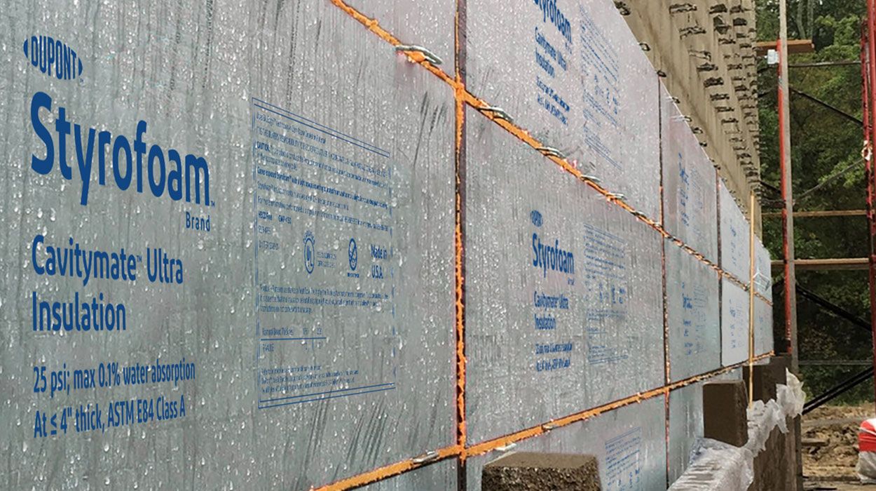 DuPont™ Styrofoam™ Brand Cavitymate™ Insulation