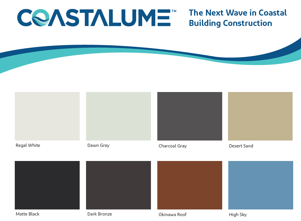 The expanded color palette of COASTALUME™ showcases a selection of earthy tones that reflected the latest trends in roofing design, perfectly timed for summer. 