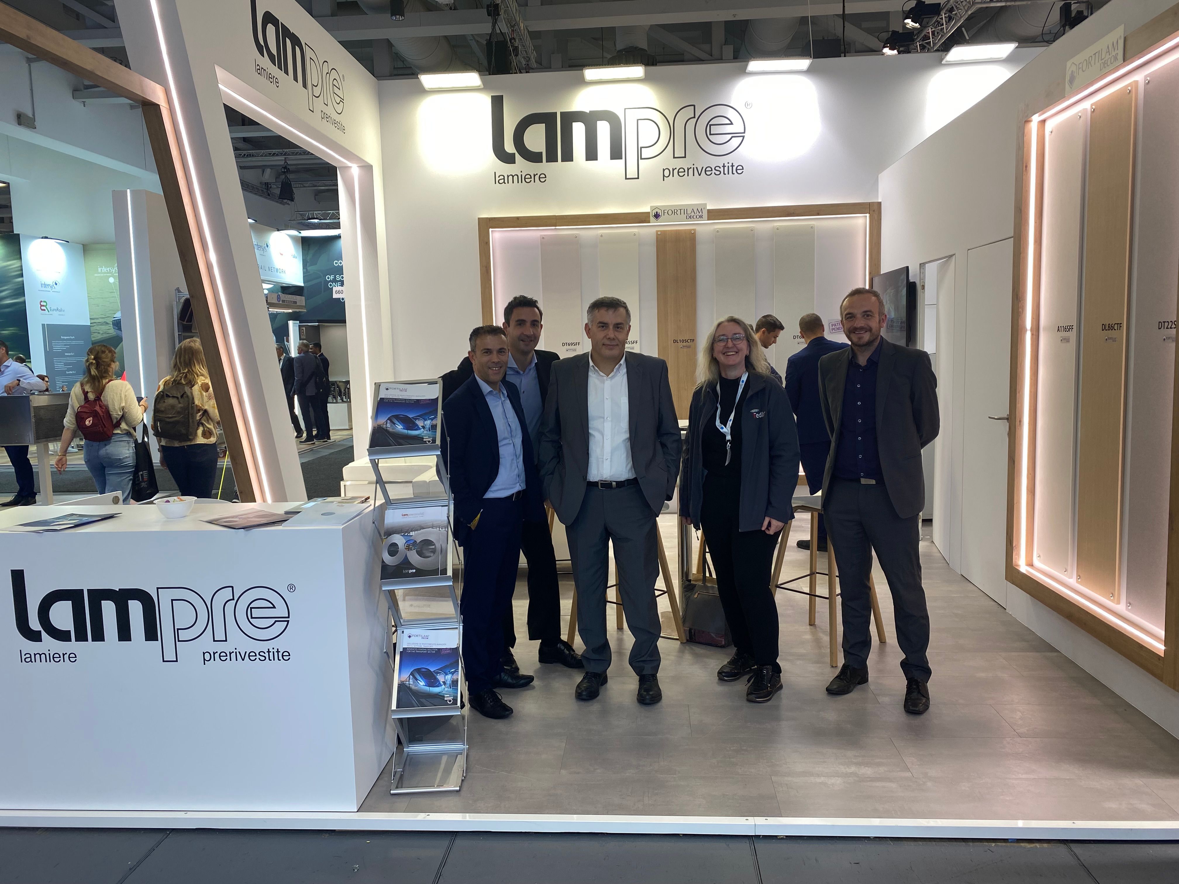 DuPont™ Tedlar® and Lampre Launch Fortilam® Decor at Innotrans