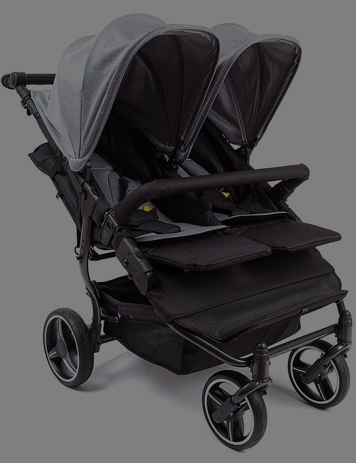 Baby stroller darkened