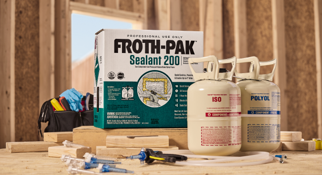 FROTH-PAK Spray Foam Sealant
