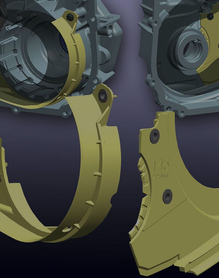 6-speed Baffle Assembly image