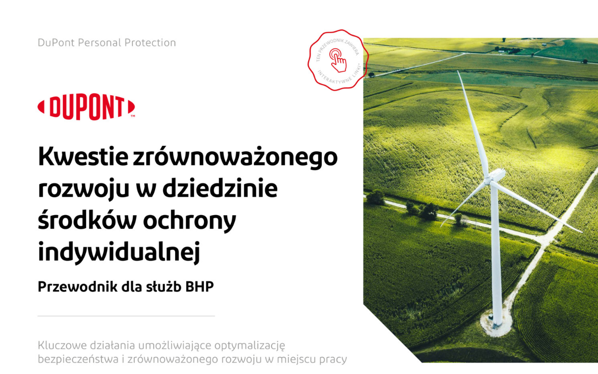 Kwestie zrównowaźonego rozwoju w dziedzienie środków ochrony indywidualnej