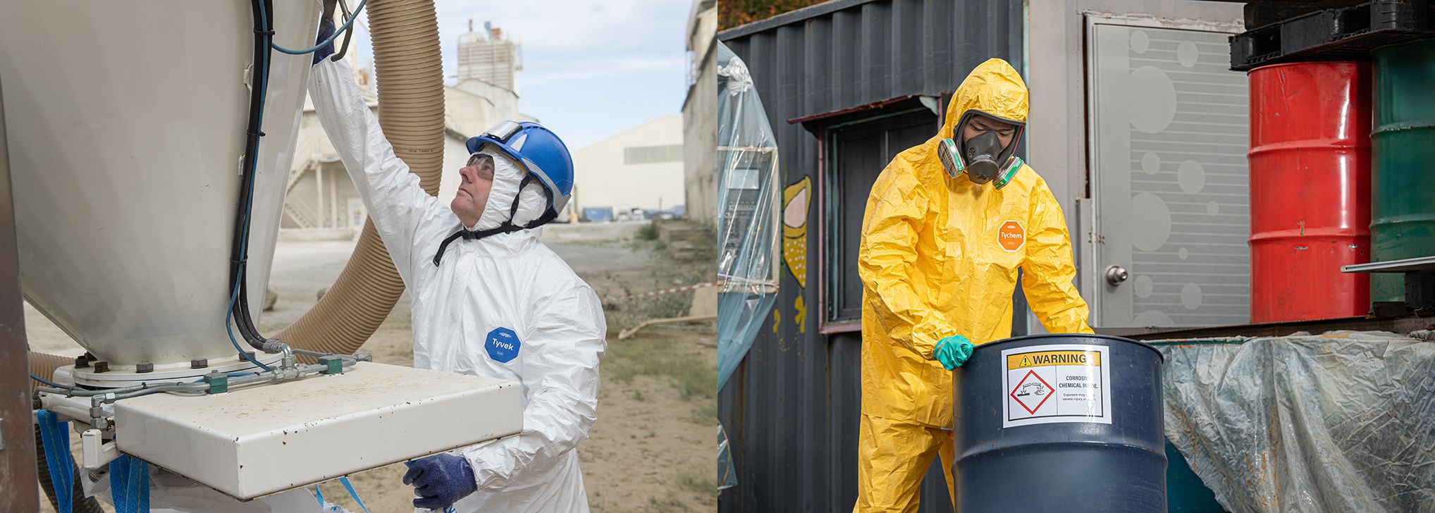 DuPont™ Tyvek® and Tychem® chemical protective clothing