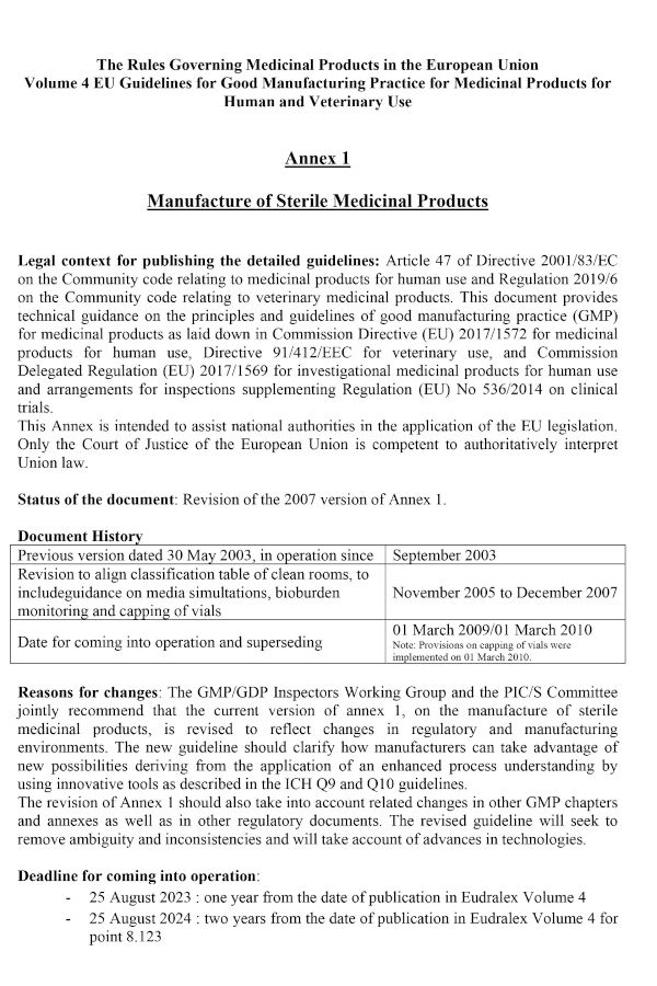 gmp-annex-one-page-one