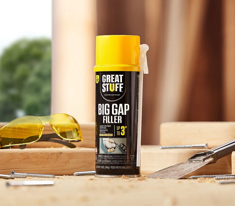 GREAT STUFF Big Gap Filler, Insulating Foam Sealant, 20 oz. – Cream (12  Pack)