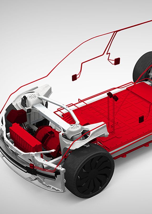 Video screen shot DuPont AHEAD “Hybrid and electric vehicle chassis and powertrain solutions”