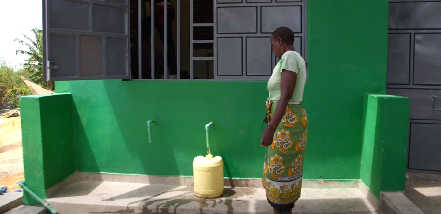 Water retrieval area in Nyagina Beach, Kenya as a part of DuPont joint initiative