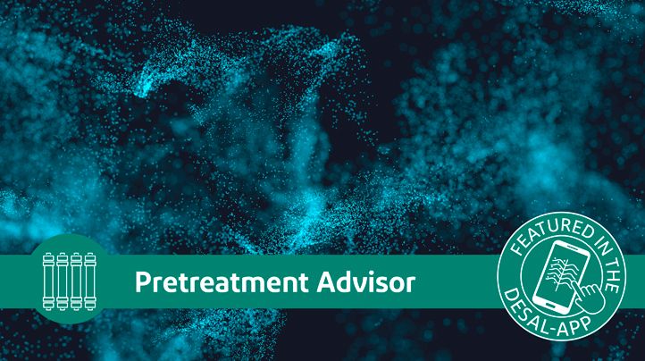 Pretreatment Advisor is a part of the Desalination App.