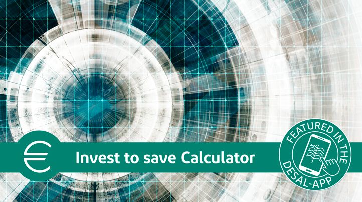 Invest to Save Calculator is a part of the Desalination App.