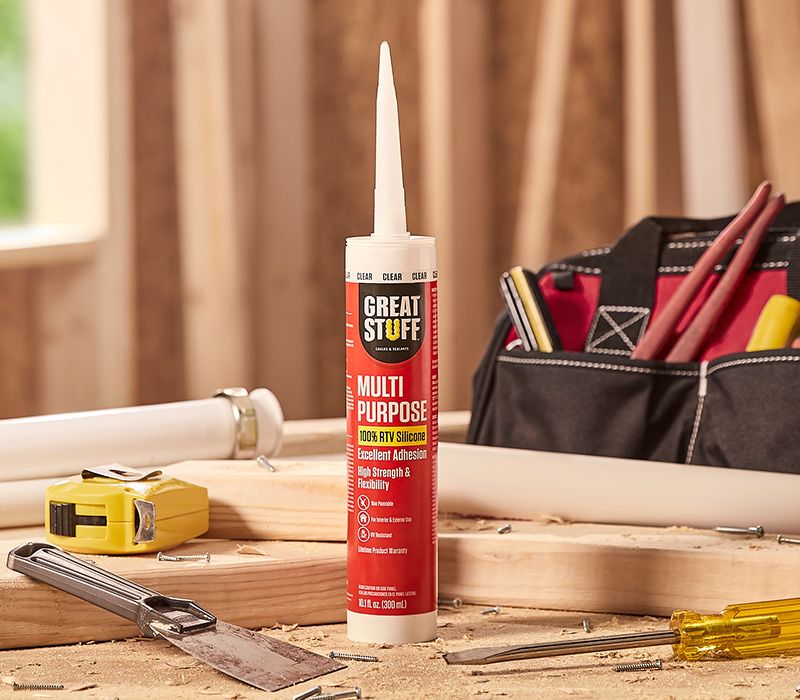 All-Purpose Caulk  GE All Purpose Silicone 1® Sealant