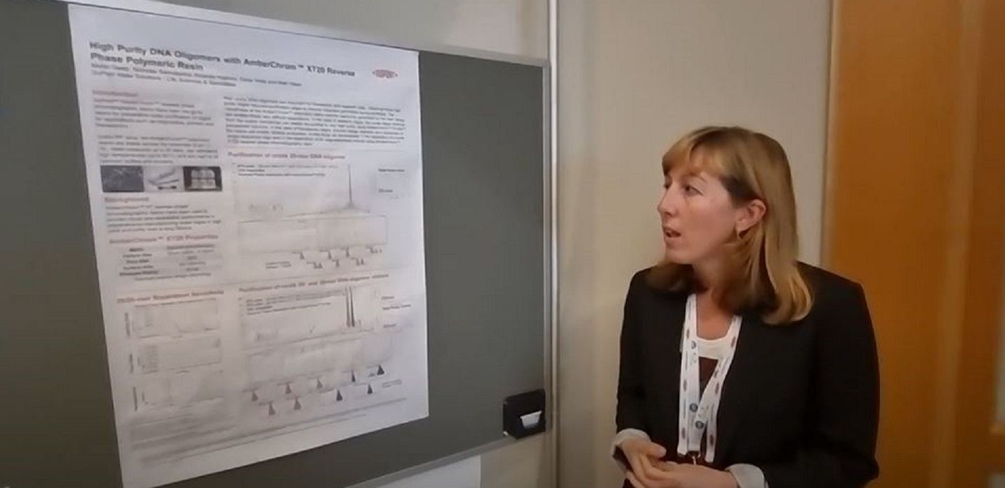 TS&D Scientist describing chromatography resins