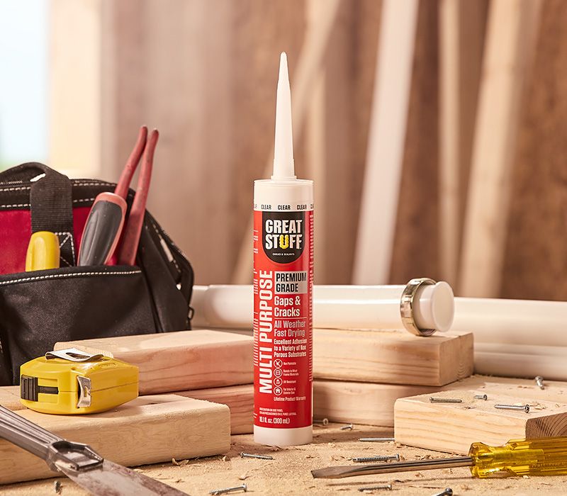 GREAT STUFF Multipurpose 10.1 fl. oz. Clear 100% RTV Silicone Sealant Caulk  99ALLP3000 - The Home Depot