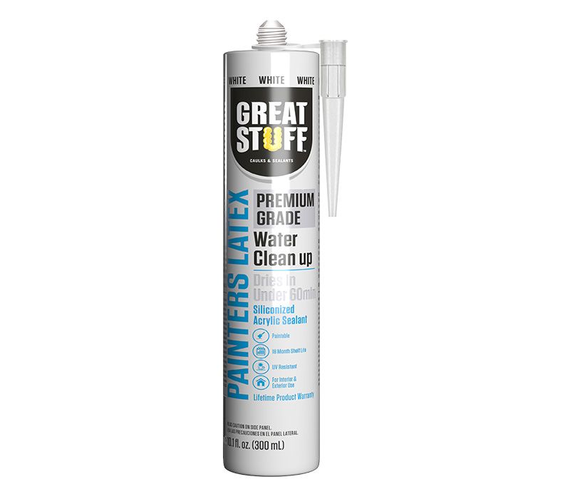 How do I know if I should use silicone or acrylic latex caulk?