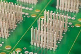Press-fit PCB Pins for Plated Through-Holes