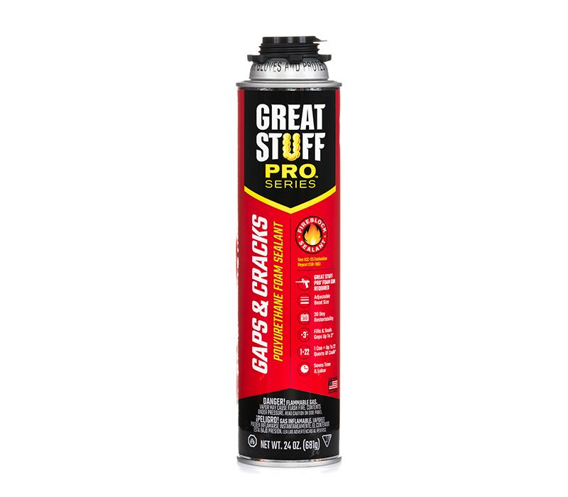 Buy Great Stuff 99112843 Insulating Foam Sealant, Gray, 8 hr Functional  Cure, 40 to 100 deg F, 12 oz Gray