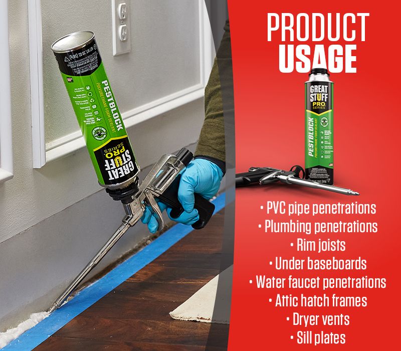 DuPont Great Stuff™ Pestblock Insulating Foam Sealant