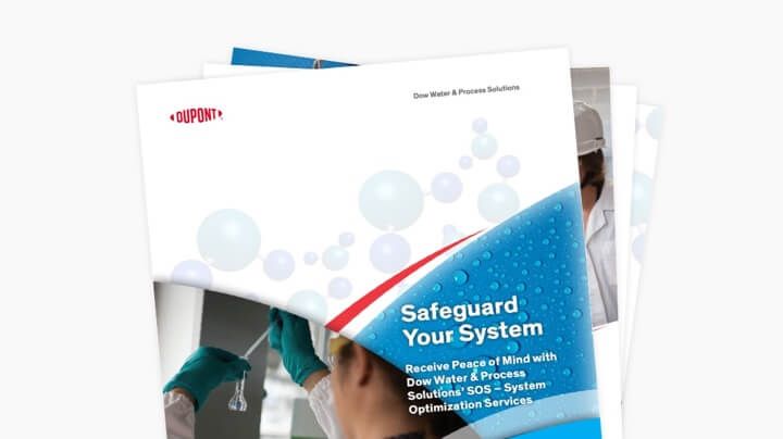 杜邦水解决方案系统优化服务手册的封面