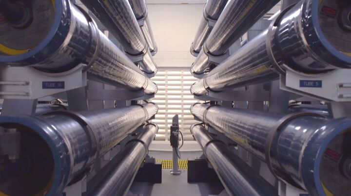 FilmTec™ reverse osmosis (RO) elements installed in the municipal water treatment plant on Sanibel Island, FL (US)