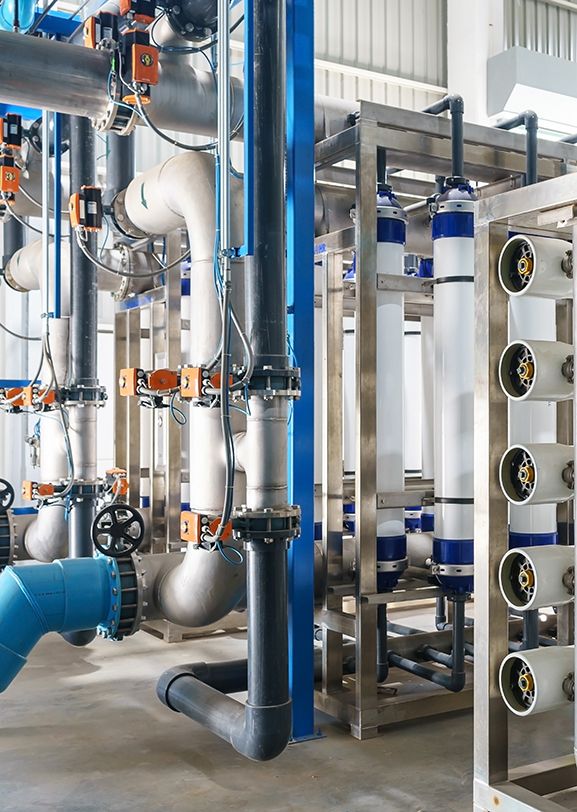 Sea water desalination plant
