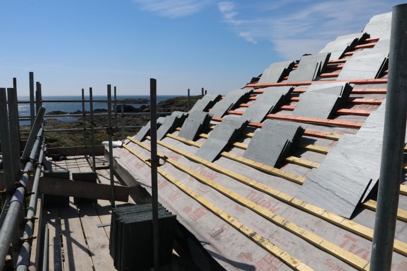 Trearddur Bay Building Roof View