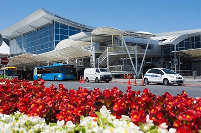 Architectural fabrics at Auckland Airport, New Zealand 