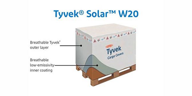 Tyvek® Solar™ W20 cargo cover