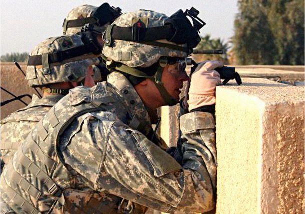 Products made from DuPontTM Kevlar® and Nomex® fiber are used in military armo