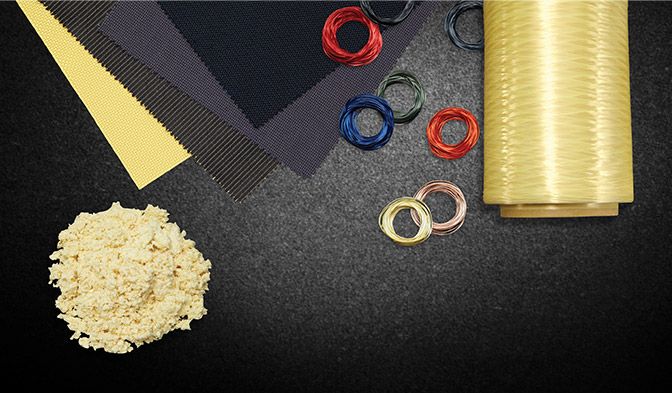 Kevlar® can be found in a variety of product forms, including pulp, yarn, stable, fabric and composite structures