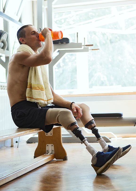 Dupont performance materials used for prosthetics.